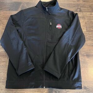 Ohio State Buckeyes Campus Heritage Collection Mens Black Jacket Size L
